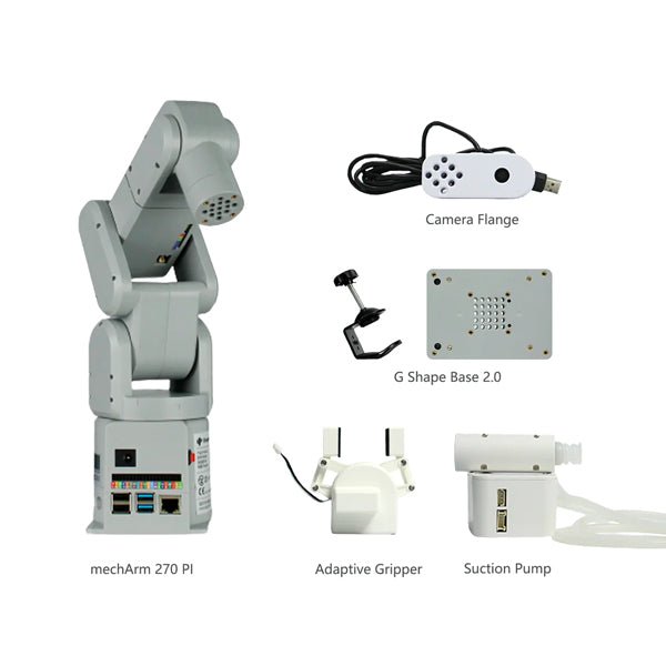 MechArm 270 Pi - MakerSpace.hk 創客天地
